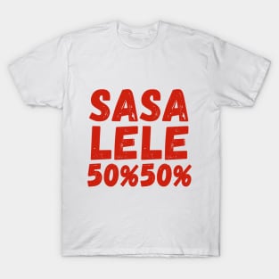 SASA LELE SALE SALE simple design T-Shirt